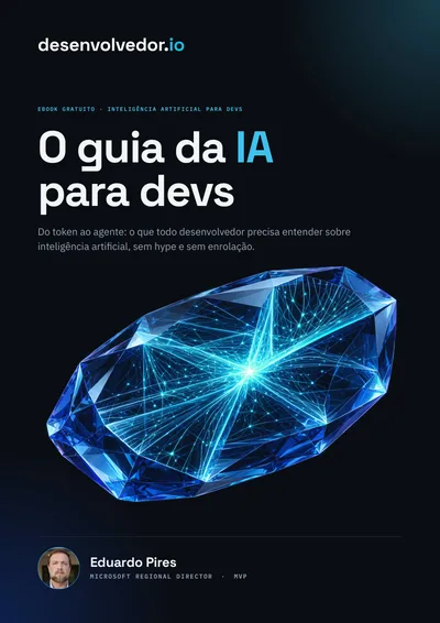 Capa do livro O guia da IA para devs